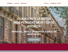 Tablet Screenshot of independent-mortgage-store.co.uk